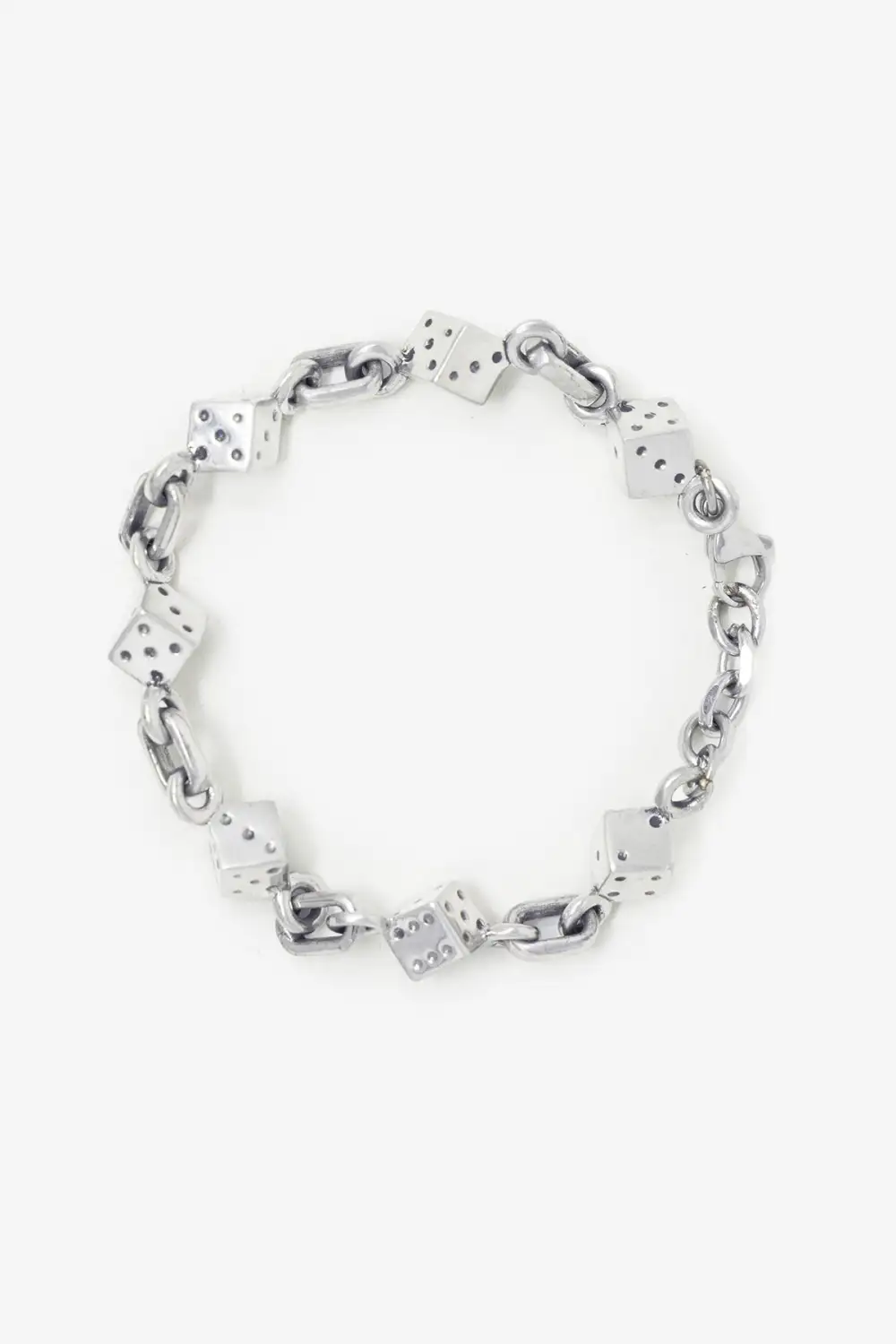 Dice Link Statement Bracelet