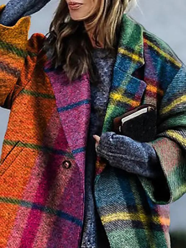 Plaid Coat