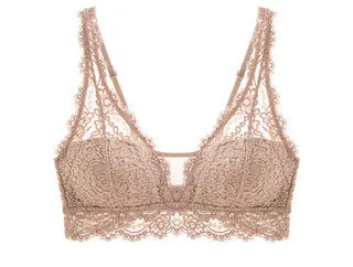 Lace Seamless Bralette Everyday Support Bra