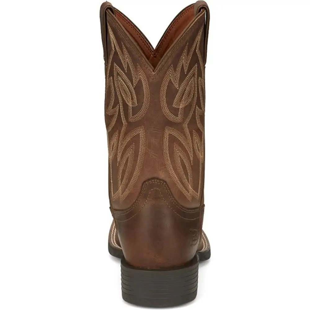 Practical Square Toe Rugged Riding Boots