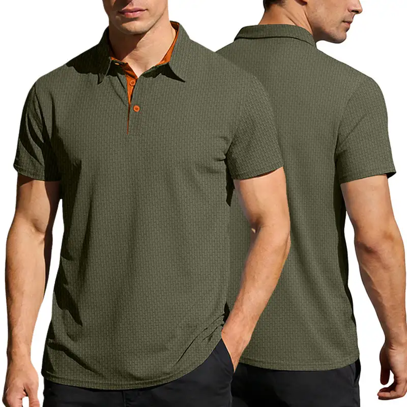 Contrast Trim Polo Shirt