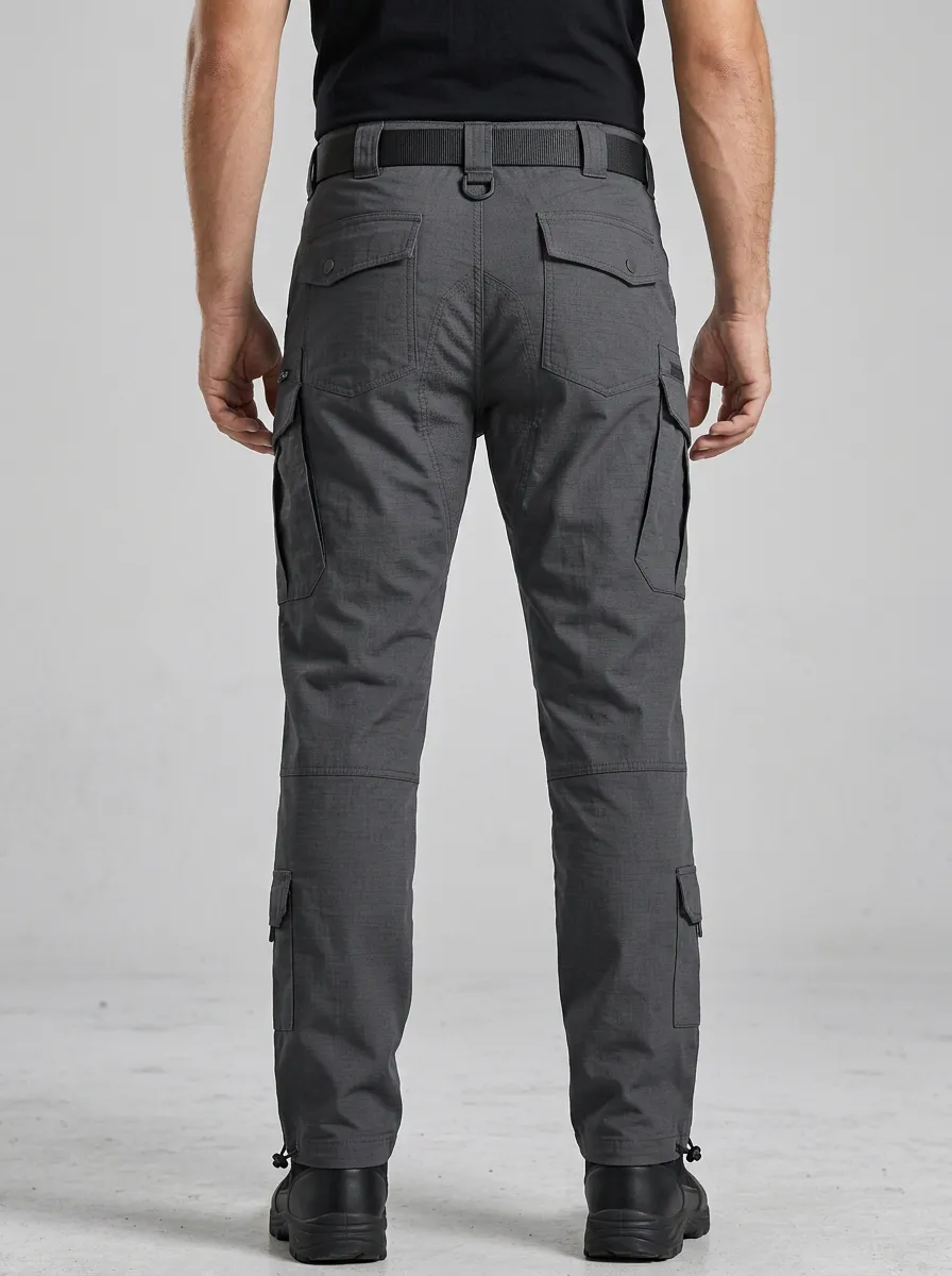 Classic Road-Ready-Look Men's Multi-Pocket Waterproof Tactical Cargo Pants