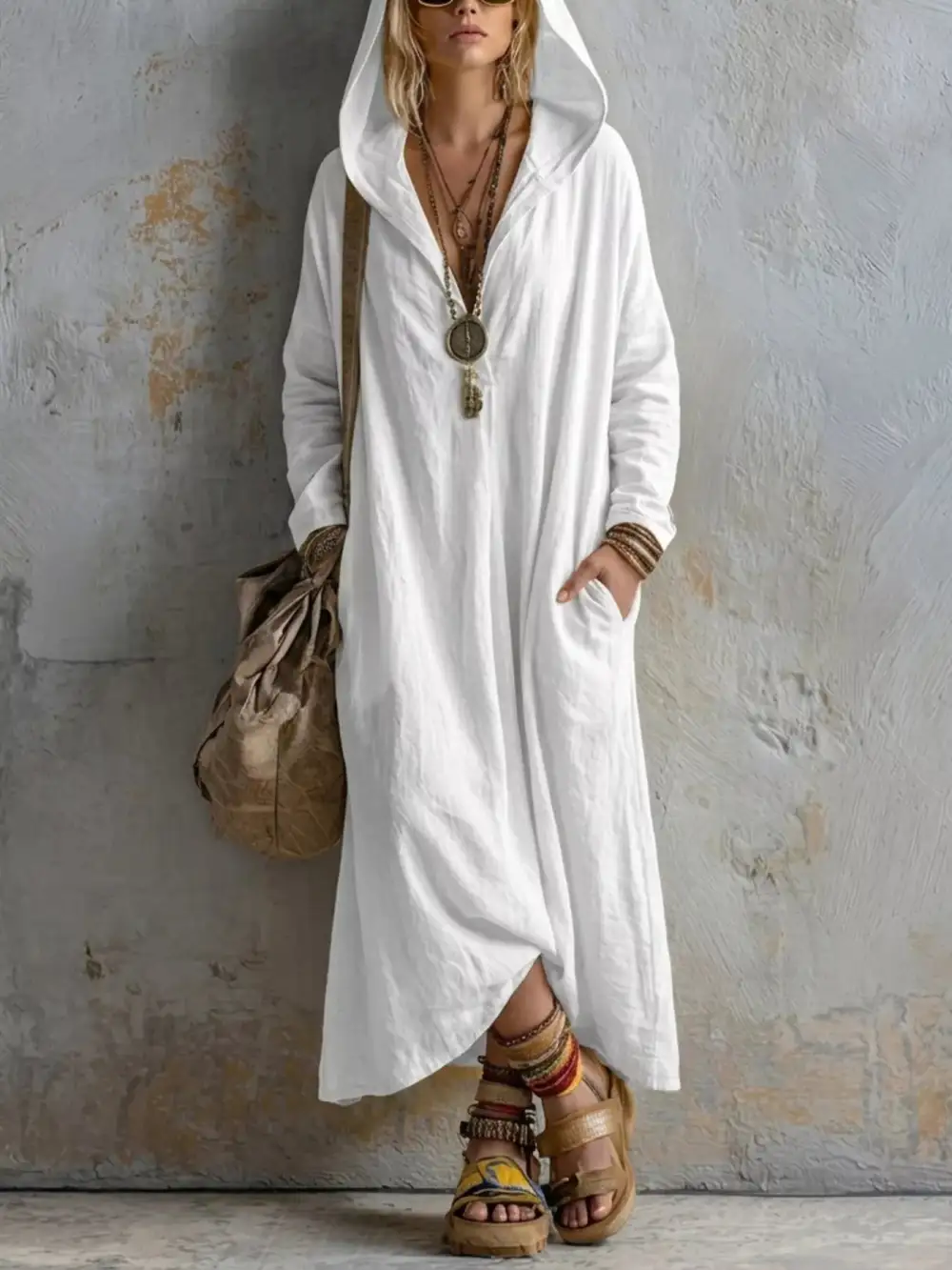 Everyday Long Sleeve Midi Dress