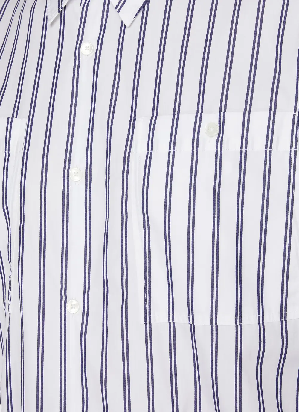 Modern Striped Button-Down Casual Shirt