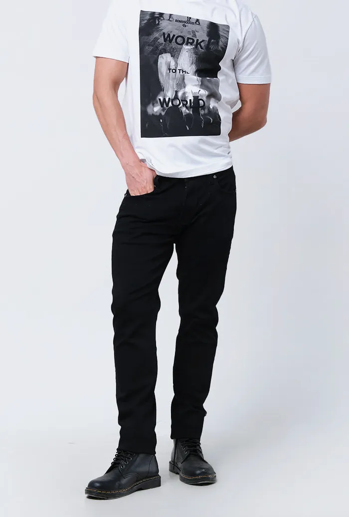 Men's Smart Casual Slim Fit Jeans