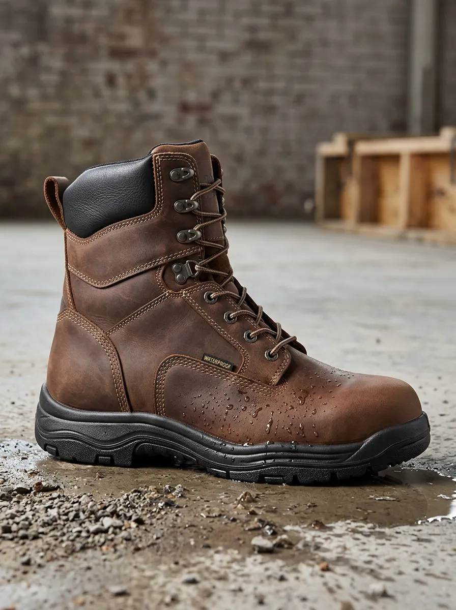 Men's Waterproof Industrial Work Boots