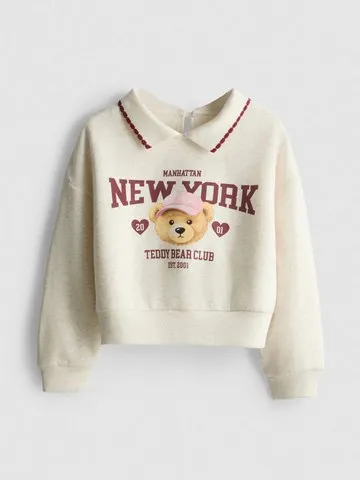1-9yrs | Cotton Rich Collared Jumper