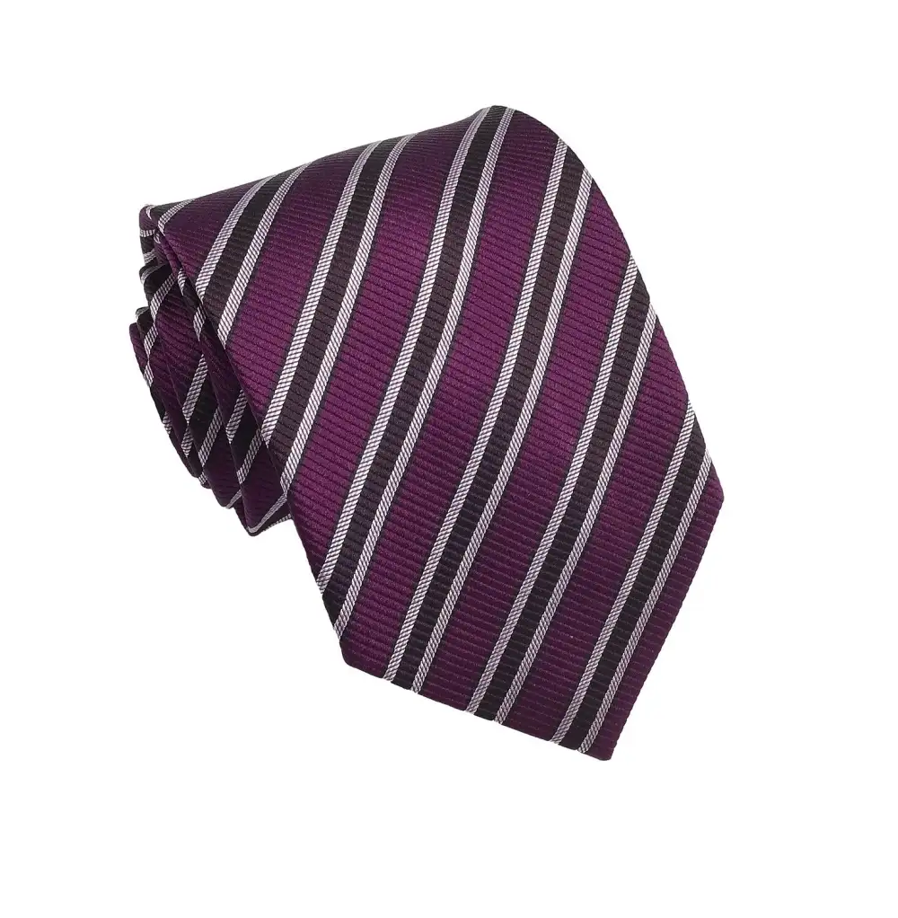Silk Plum Tie