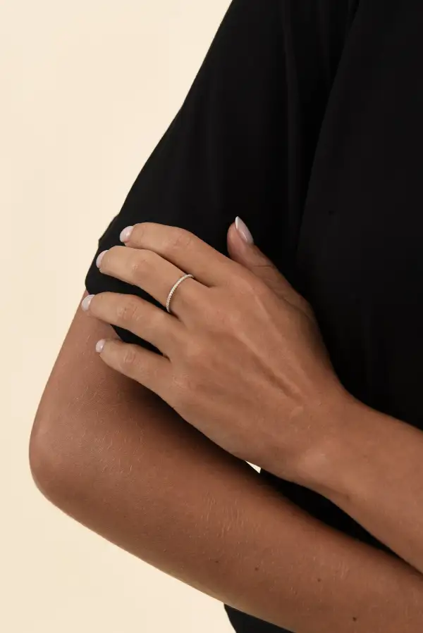 Crystal Diamante Ring