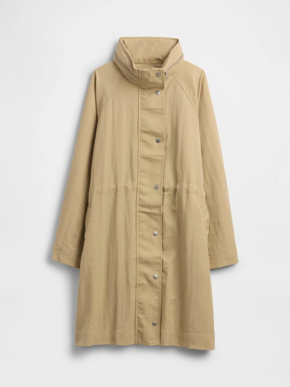 Smooth Hooded Jacket