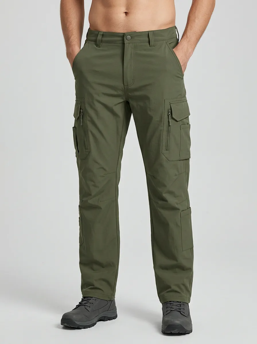 Versatile Cargo Pants with Workwear Detail