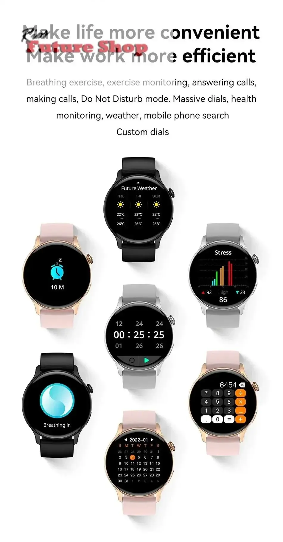Smart Watch 466*466 HD Health Tracker for Xiaomi