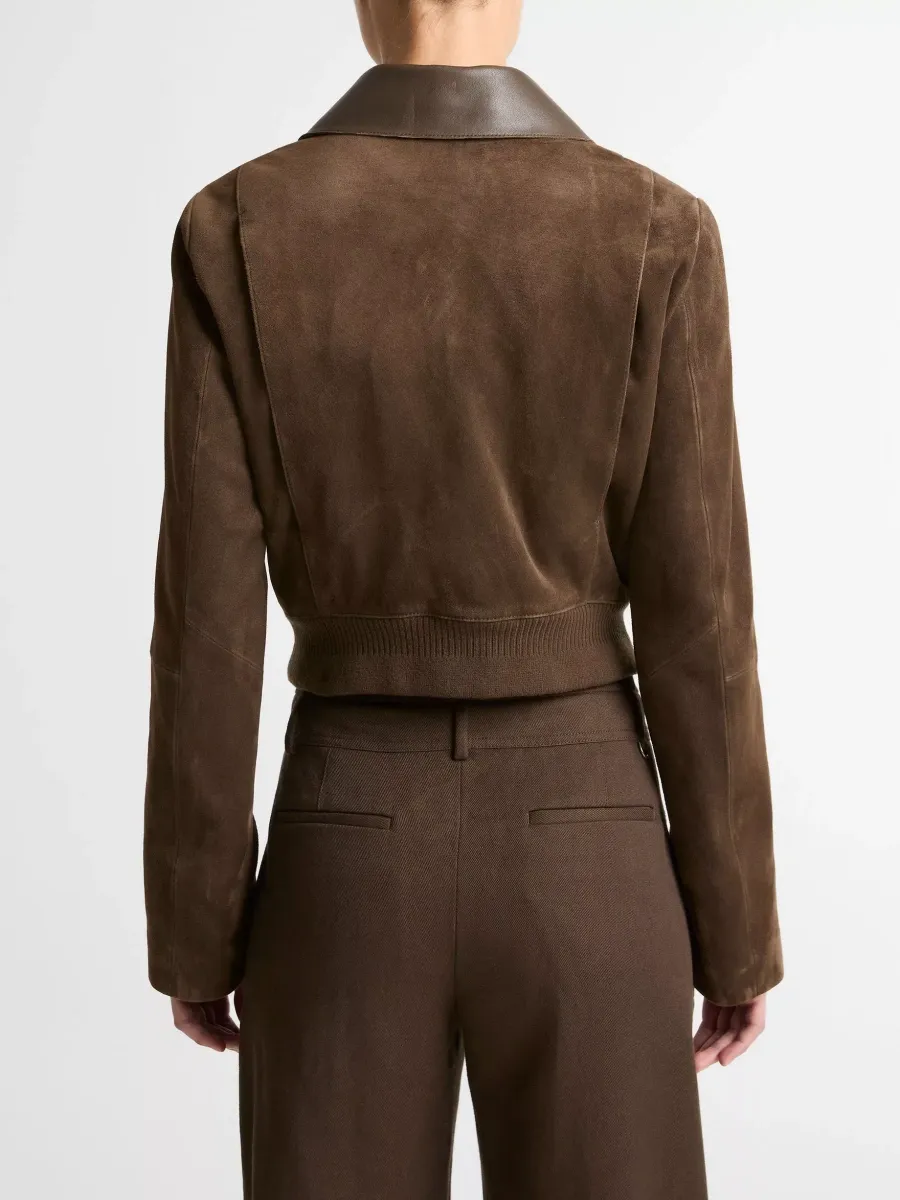 Minimalist Suede Jacket