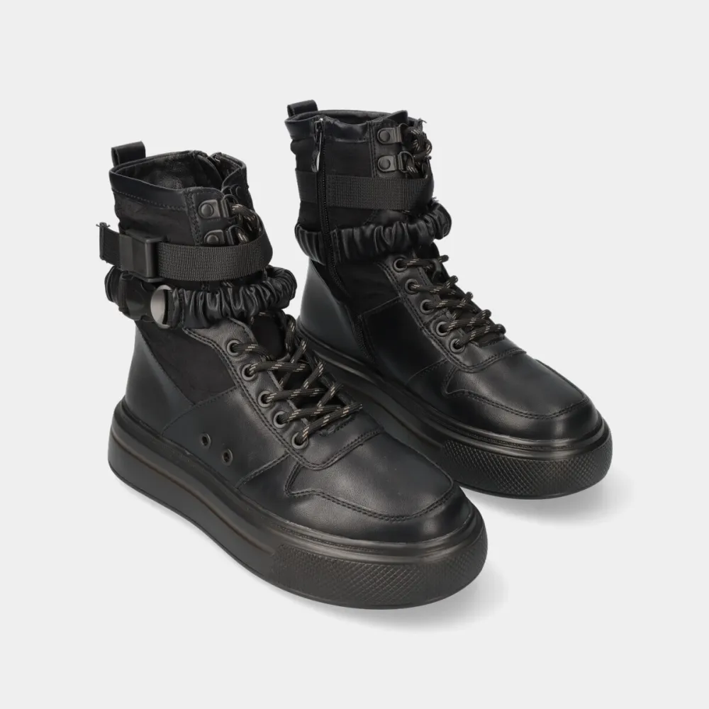 Platform Ankle Boots