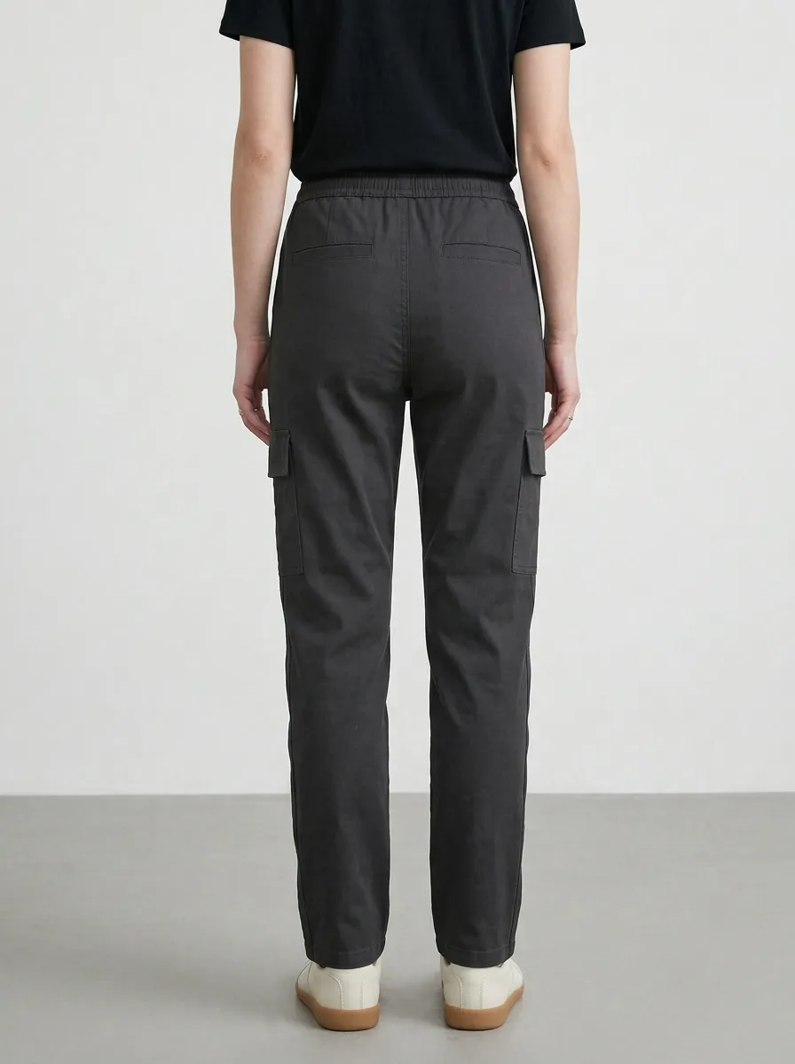 Women's Side-Stripe Utility Cargo Pants