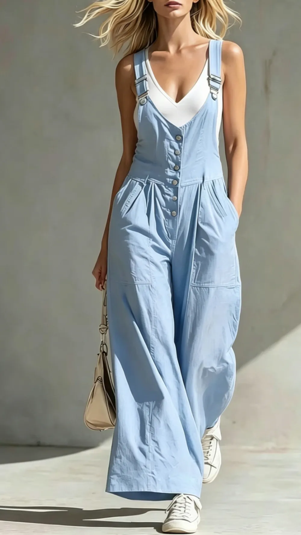 One Piece Utility Jumpsuit