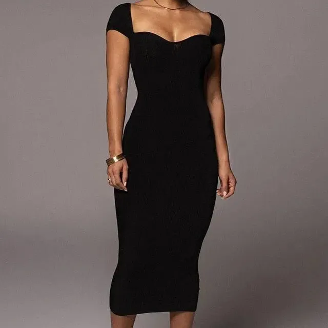 Knitted Midi Dress