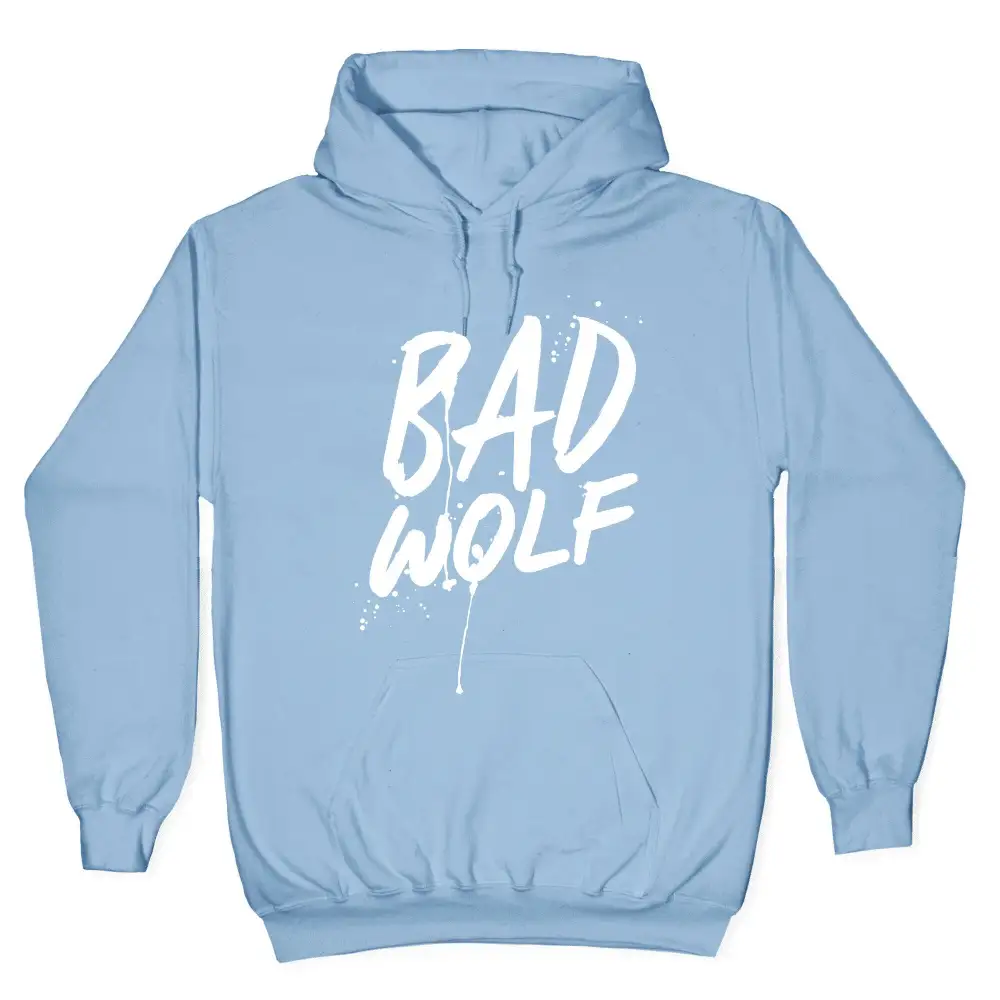 Witty Wolf Pullover Hoodie