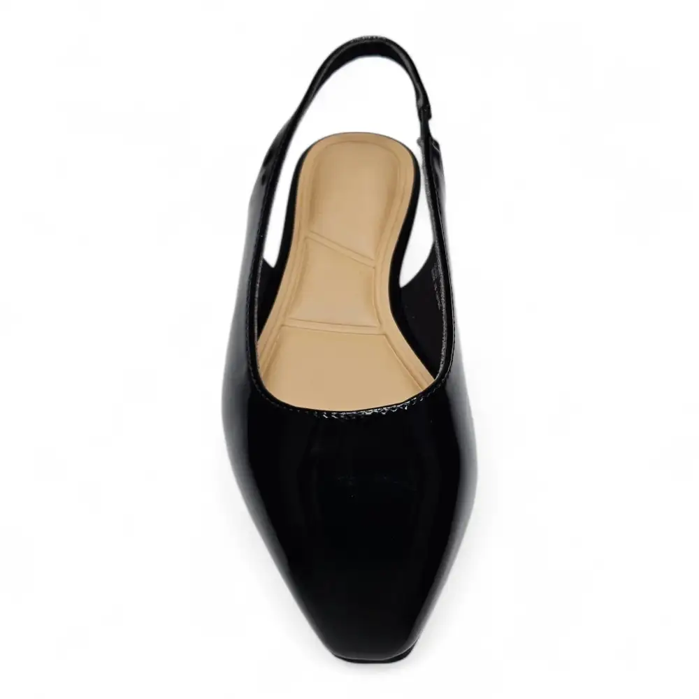 Nior Elegance Snip Toe Slingback Flat