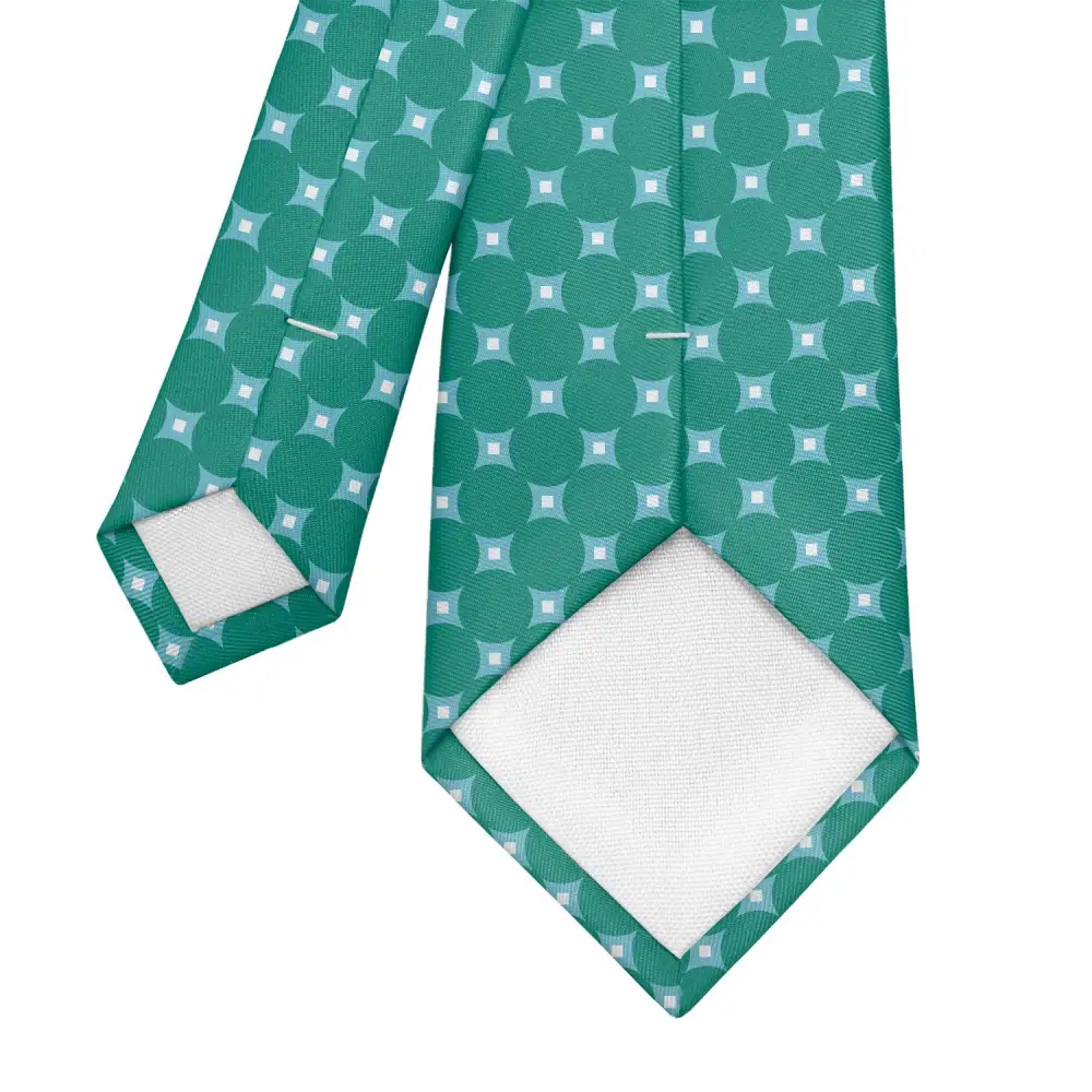 Refined Dot Composition Necktie