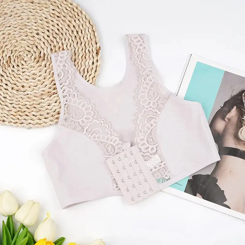 Front Closure Lace Bralette