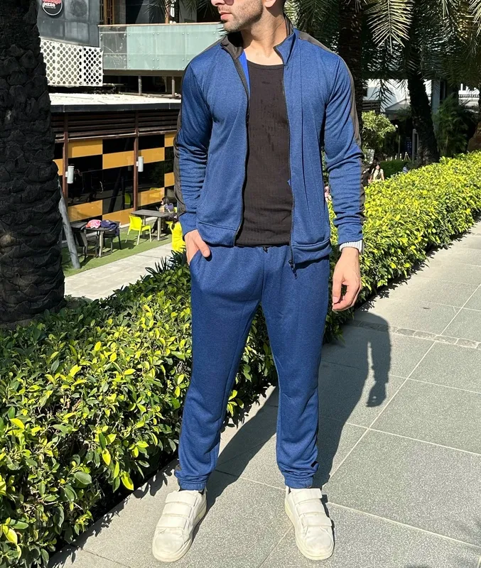 Royal Blue Tracksuit Set