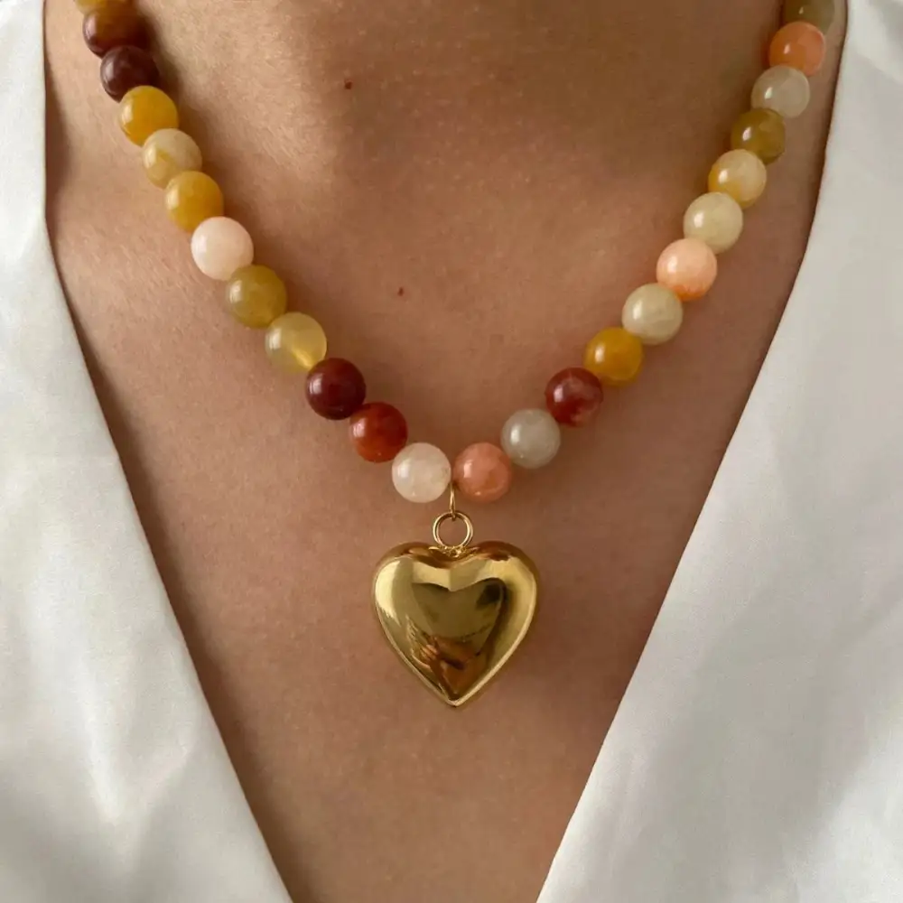 Heart Boho Necklace