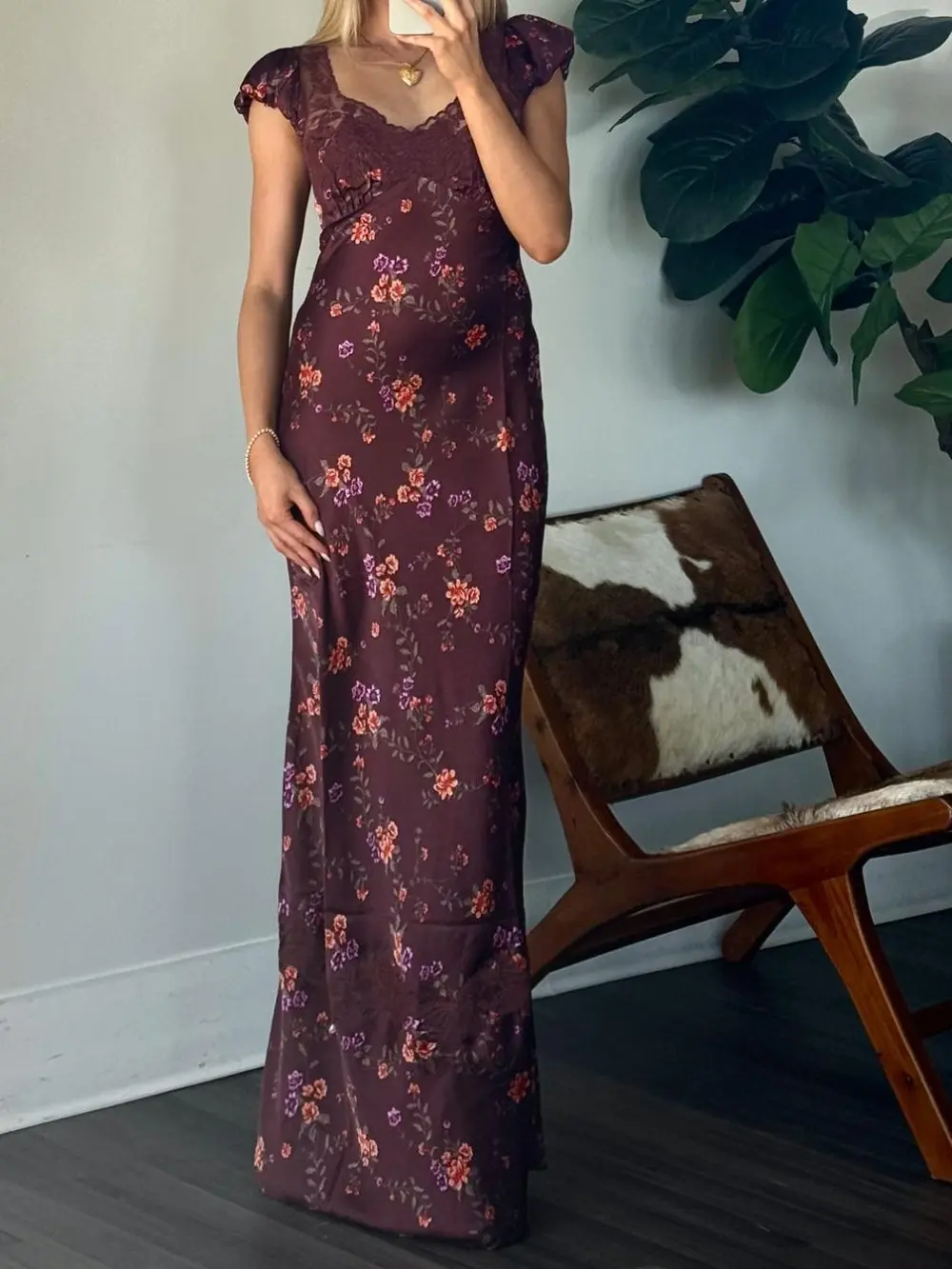 People Butterfly Babe Midi Dress
