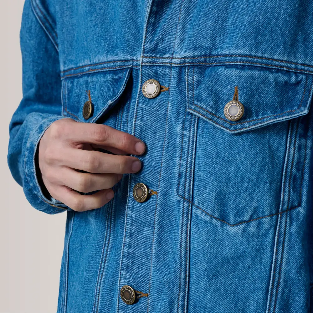 Relaxed Denim Trucker Jacket