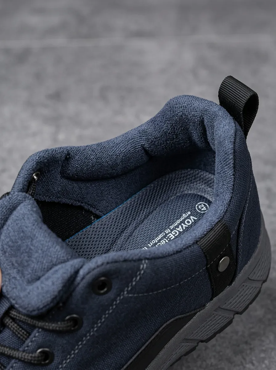 Men's Outdoor Inspired Minimal Canvas Sneakers