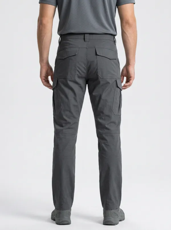 Minimal Adventure-Style Men's Multi-Pocket Waterproof Tactical Cargo Pants
