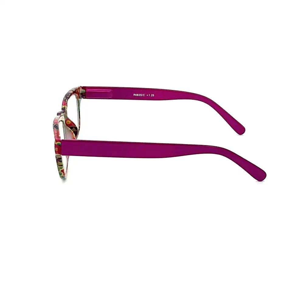 Full-Lens Case-Included Reading Glasses
