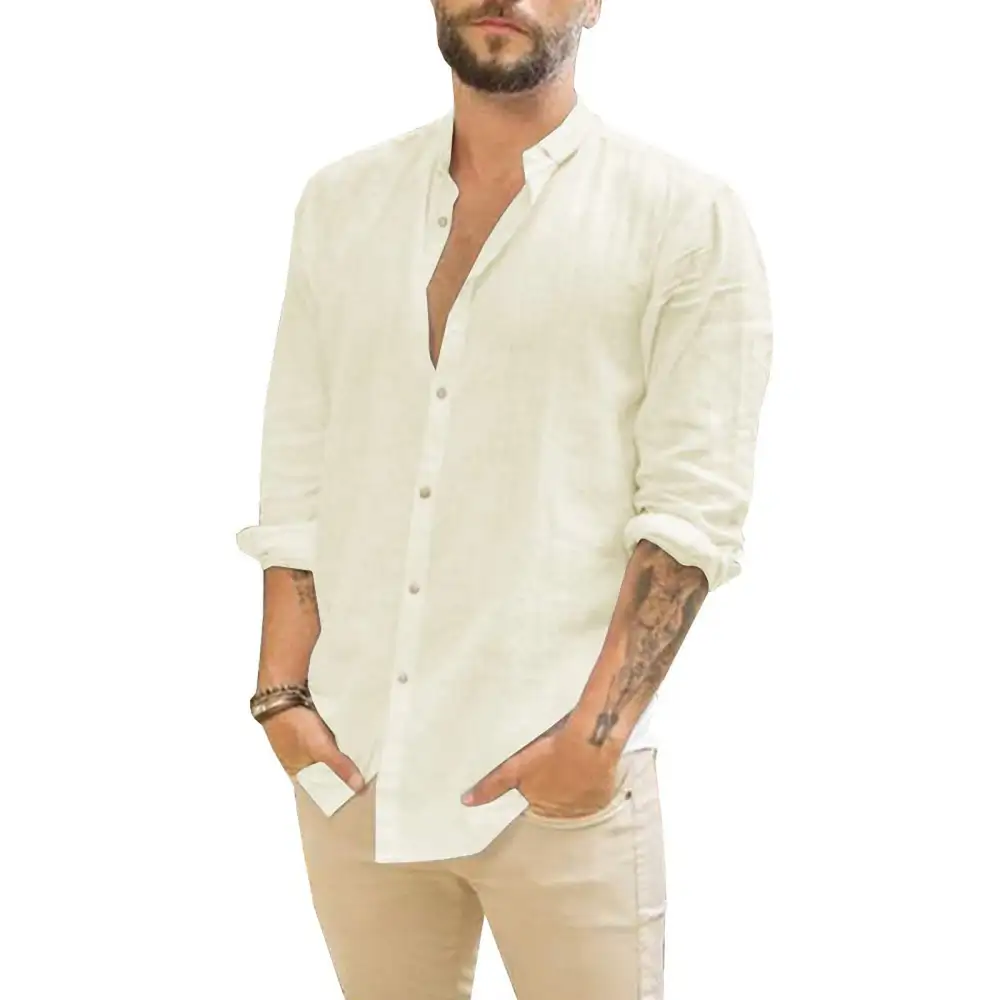 Classic Linen Everyday Casual Shirt