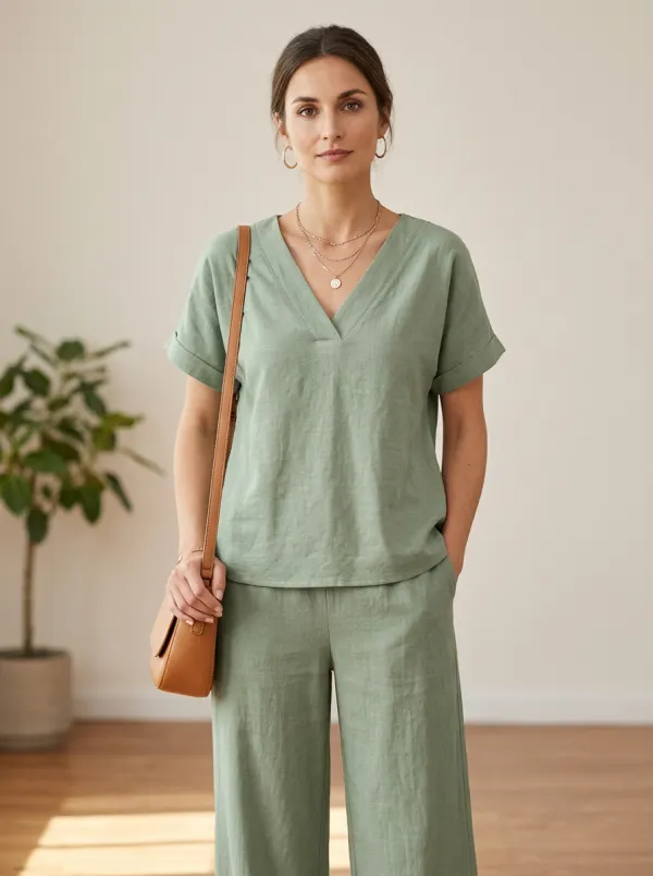 Everyday Essential Women's V-Neck Shirt