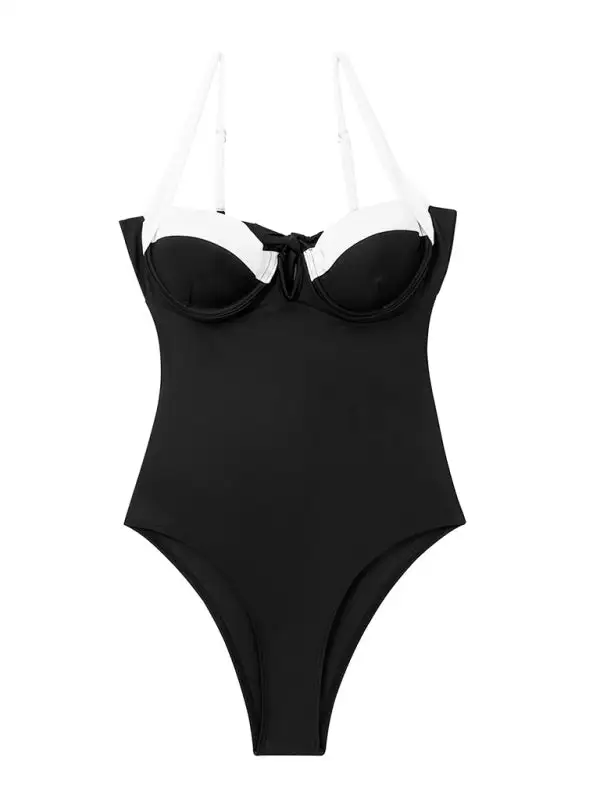 One Piece Slim High Stretch Swimsuit