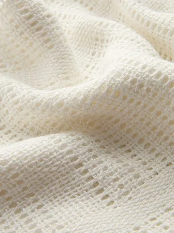 Cellular Baby Blanket