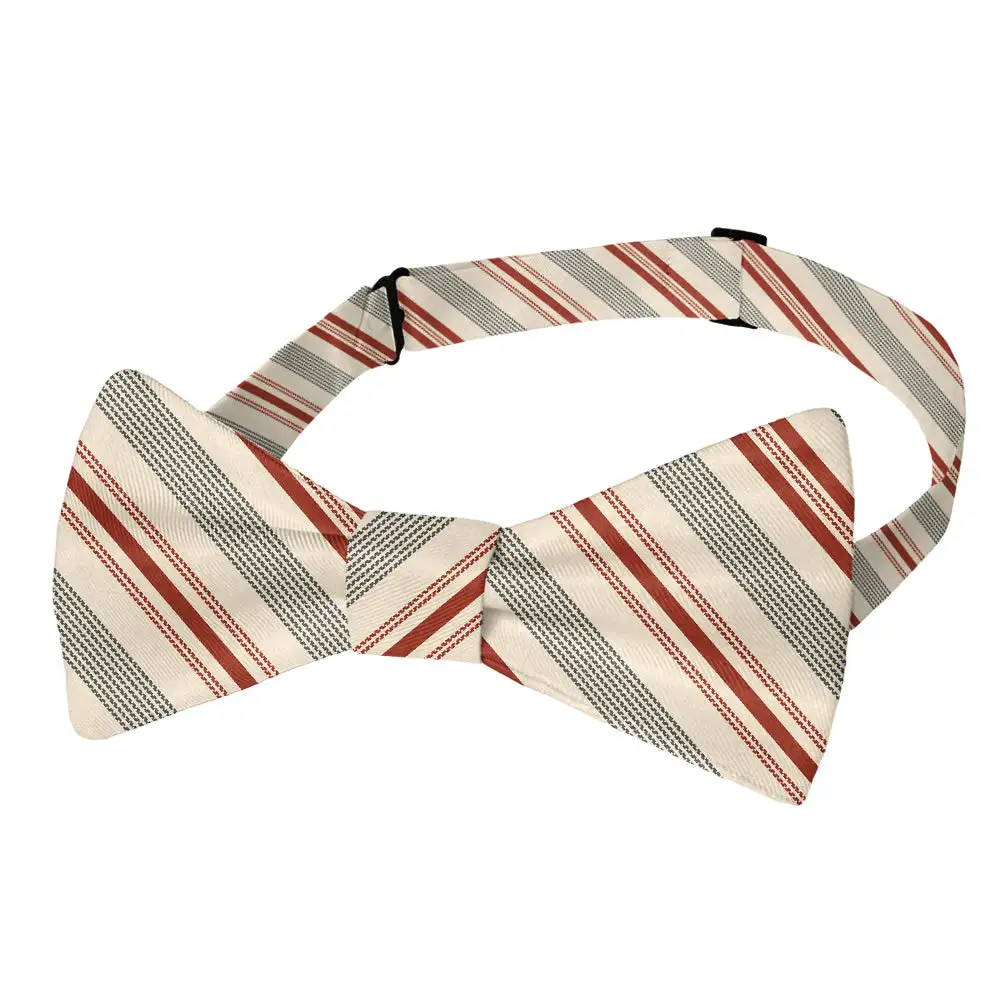 Desert Stripe Motif Bow Tie