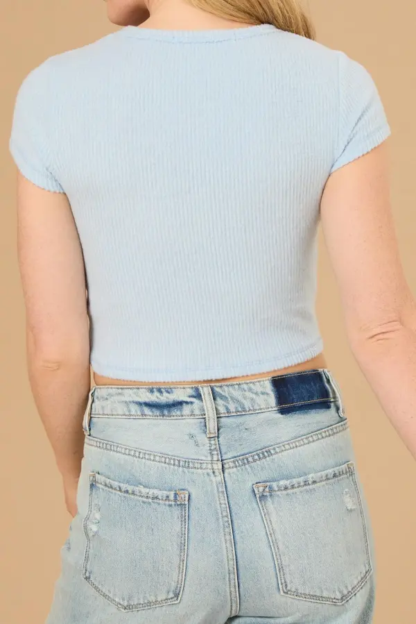 Ribbed Baby Tee