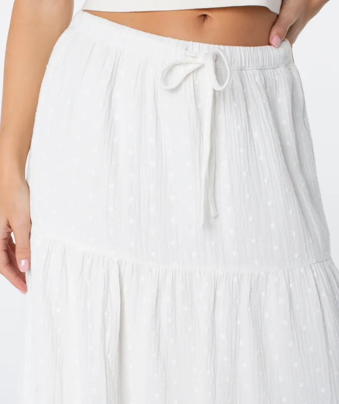 Relaxed Flowing Woven Skirt
