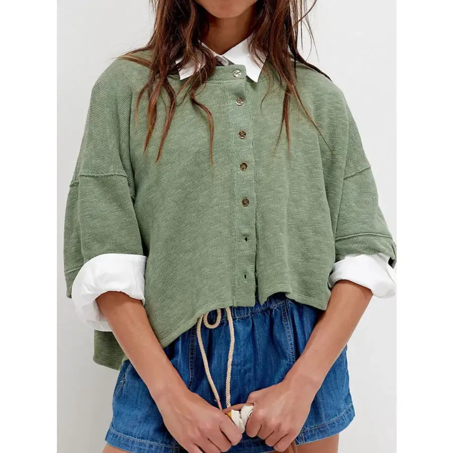 Button Down Half Sleeve Shirt