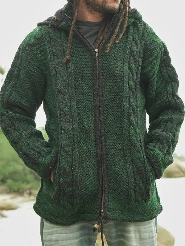 Women's Zip-Up Long-Sleeve Cardigan