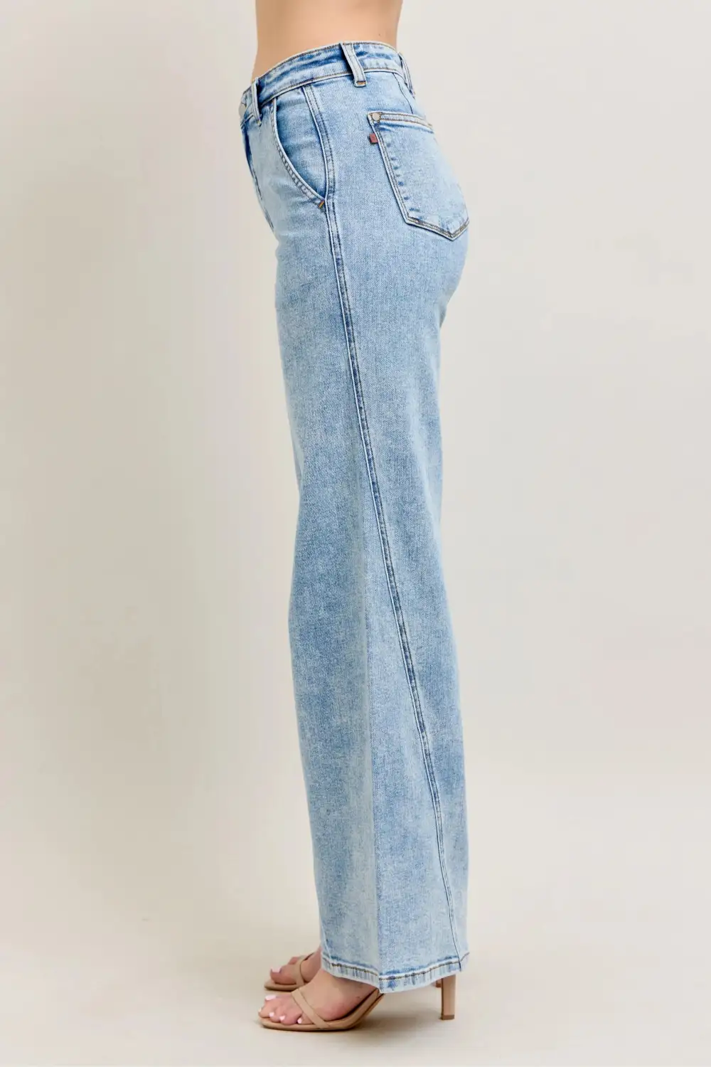 Woven Easy Layer Denim Jeans