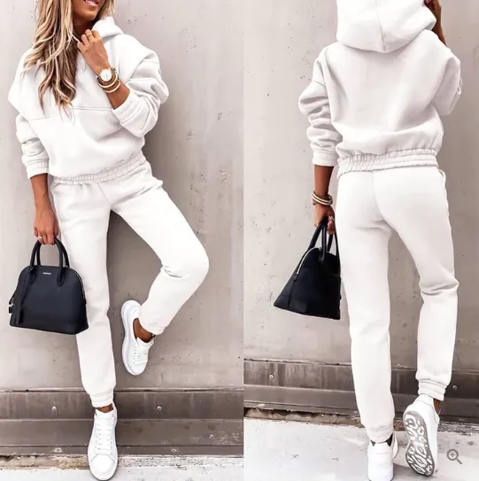Knit Hooded Active Set