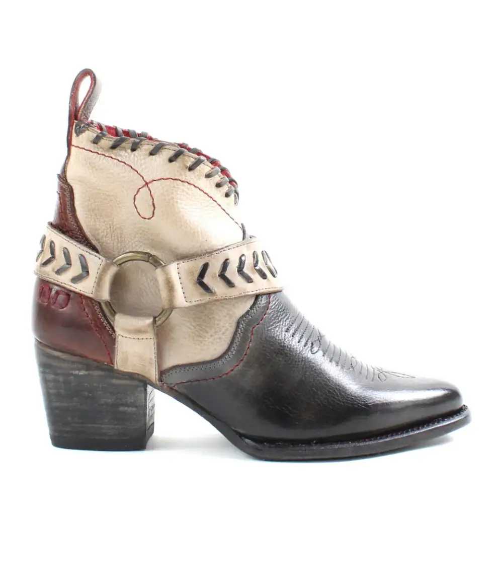 Harness Woven Western Boots