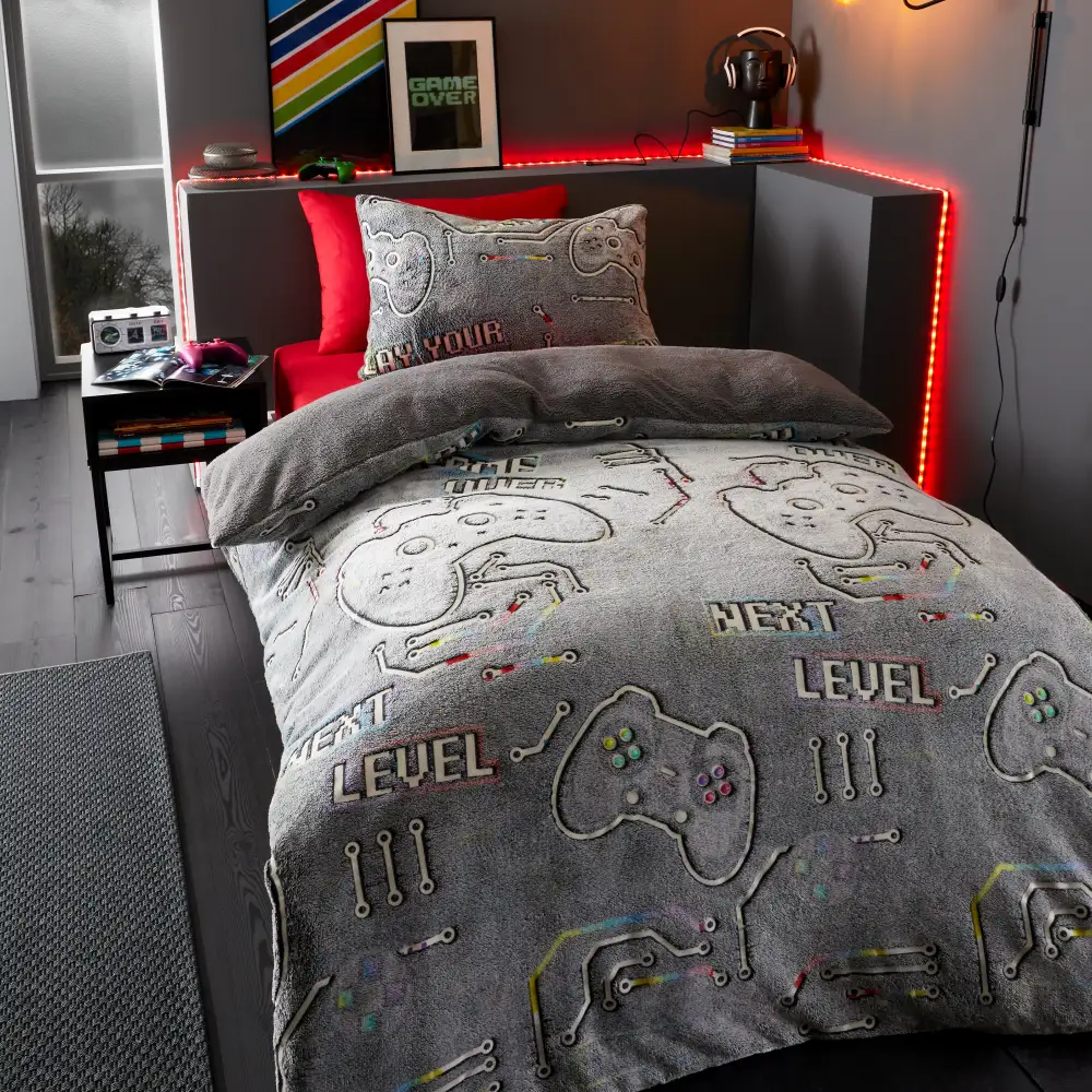 Celestial Fleece Duvet Cover Set