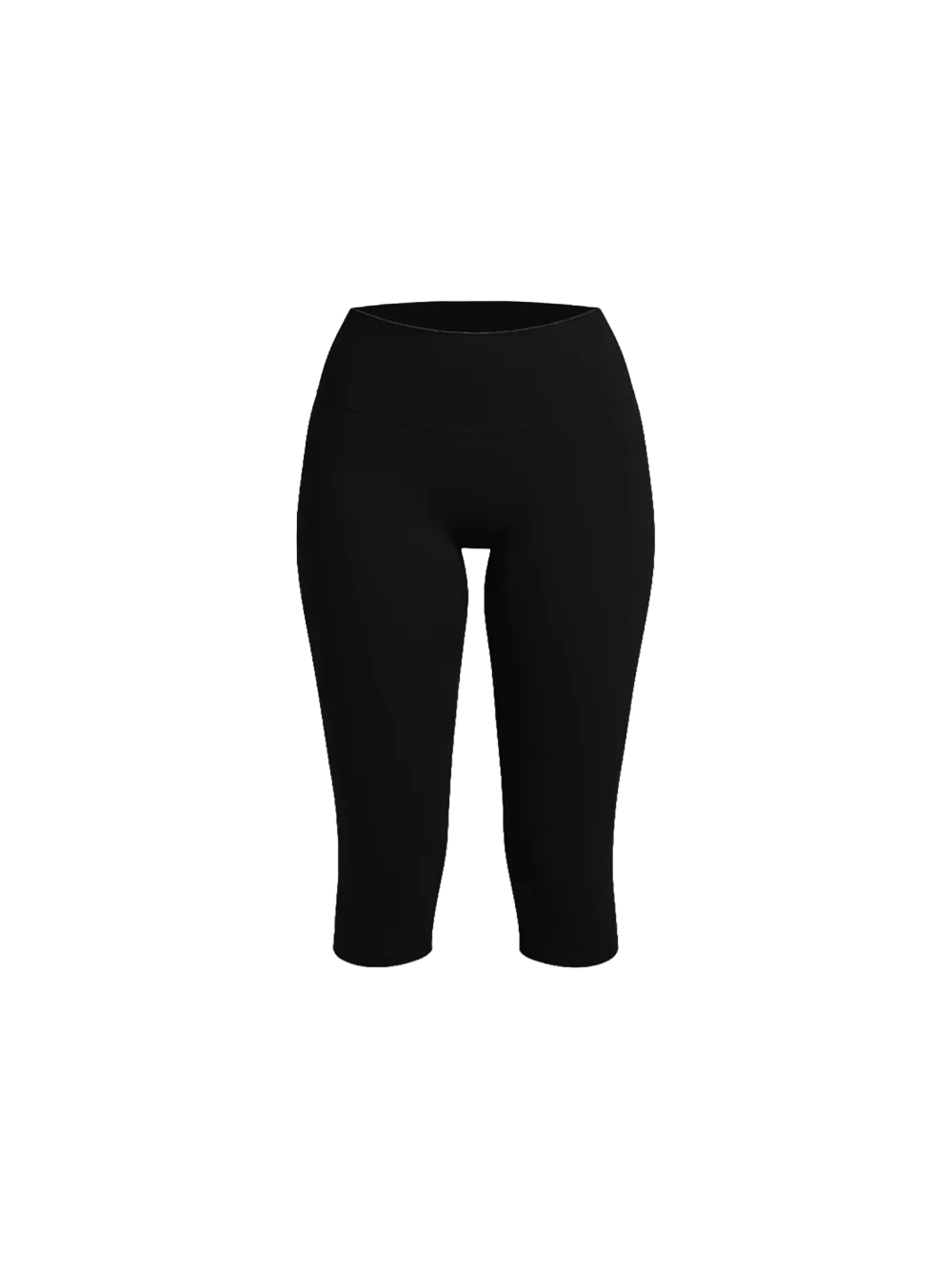Smooth-Scrunch Scrunch-Detail Capri Leggings