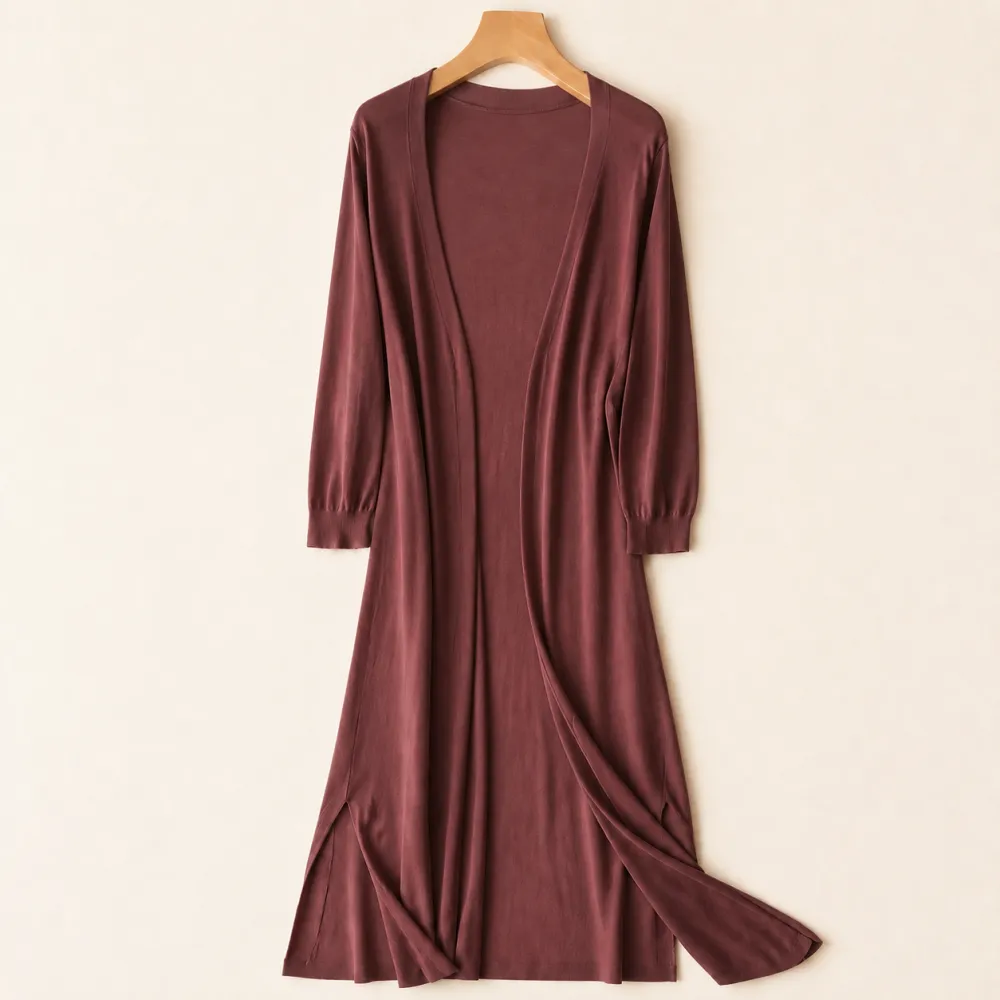 Longline Soft Knit Cardigan