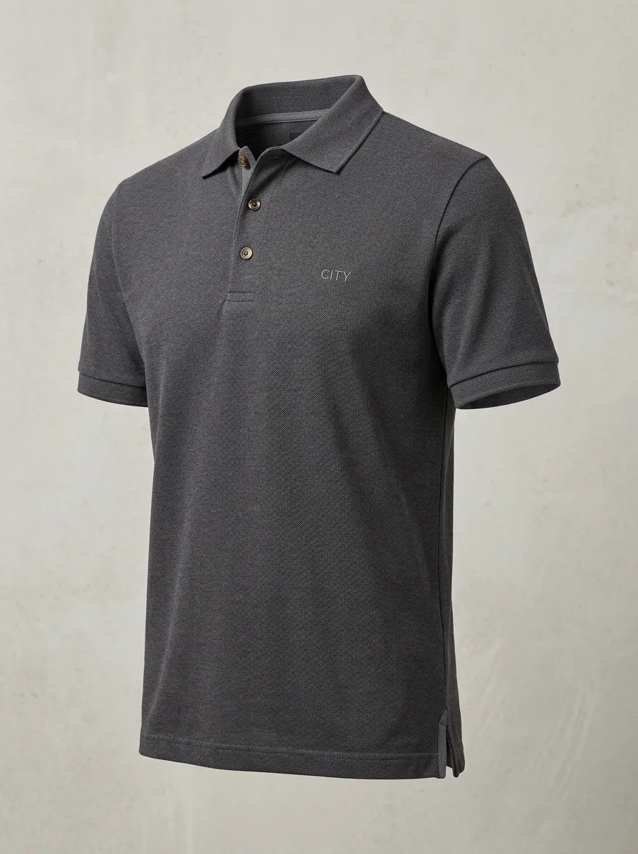 Refined Road-Ready-Look Men's Polo Shirt