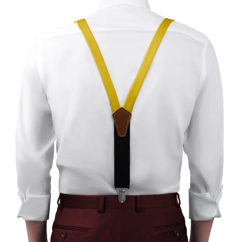 Classic Distinctive Solid Tone Suspenders