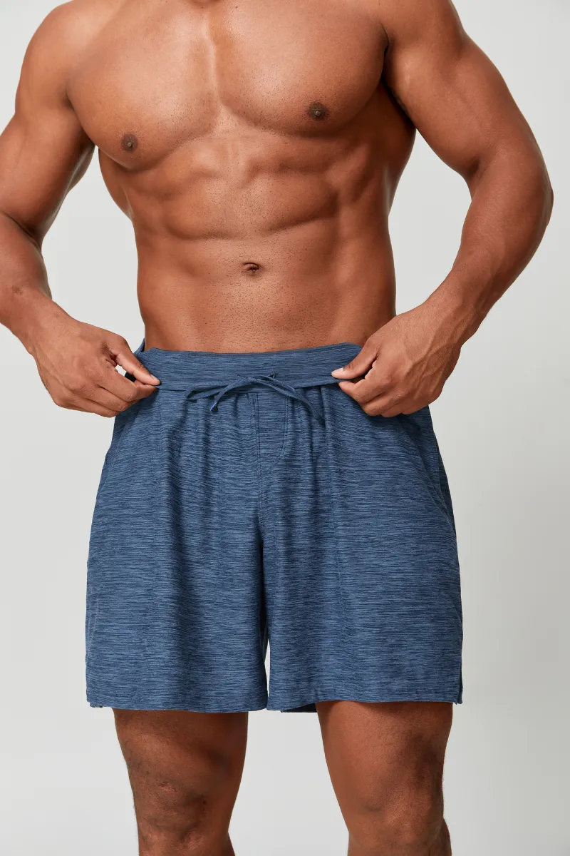 Quick Dry Side Pocket Lightweight Athletic Shorts